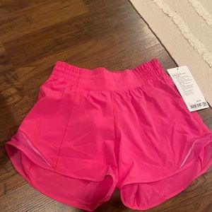 sonic pink lulu shorts
